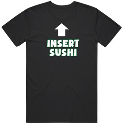 Insert Sushi Retro Unisex Classic Tee T Shirt