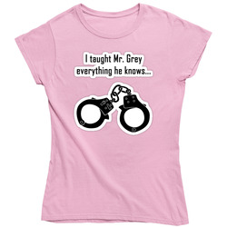 50shadesitaughtpink Retro Unisex Classic Tee Ladies T Shirt