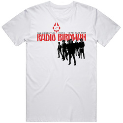 New Tee T-Shirt Radio Birdman The Essential 1974-1978 Sub Pop White Size S-6XL Retro Unisex Classic Tee T Shirt