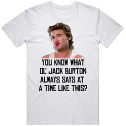 Big Trouble In Little China Good Ol Jack Burton Retro Unisex Classic Tee T Shirt