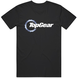 Top Gear Black Atas Retro Unisex Classic Tee T Shirt