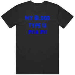 My Blood Type Is Pita Pit Retro Unisex Classic Tee T Shirt