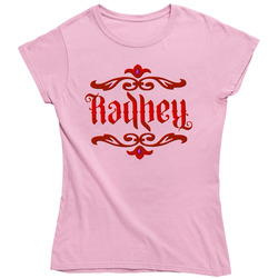 Radhey (red) Retro Unisex Classic Tee Ladies T Shirt