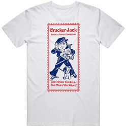 Cracker Jack Candy Popcorn Americas Favorite Confection Vintage Retro Retro Unisex Classic Tee T Shirt