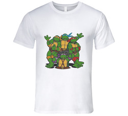 Teenage Mutant Ninja Turtles (1987-1996) Retro Retro Unisex Classic Tee T Shirt