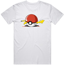 Pikachu Crushed Retro Unisex Classic Tee T Shirt