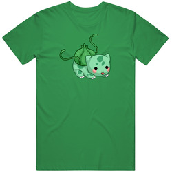Cute Bulbasaur Pokemon Retro Unisex Classic Tee T Shirt