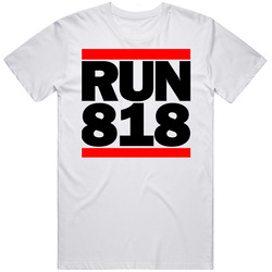 Burbank Ca Run 818 Dmc Inspired Retro Unisex Classic Tee T Shirt