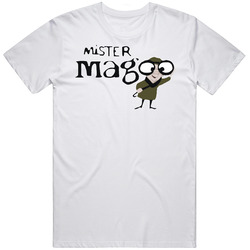 Mr Magoo Cartoon Character T-Shirt Blind FUNNY  Retro Unisex Classic Tee T Shirt