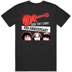 Tee The Monkees Here They Come 45Th Anniversary Live Concert Music T-Shirt Size S - 6XL Retro Unisex Classic Tee T Shirt