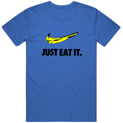 Just Eat It... For Fans Of A Popular Sportswear Brand... And Bananas Retro Unisex Classic Tee T Shirt