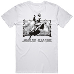 Jesus Saves Retro Unisex Classic Tee T Shirt