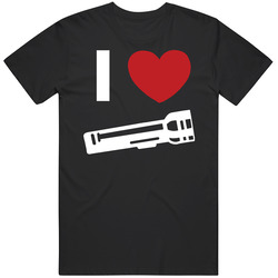 I Love Alan Wake Video Game Flashlight Funny Retro Unisex Classic Tee T Shirt