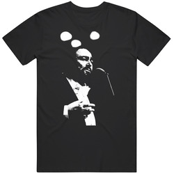 Luciano Pavarotti Standing By Mic Retro Unisex Classic Tee T Shirt