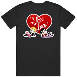 I Love Lucy Retro Unisex Classic Tee T Shirt