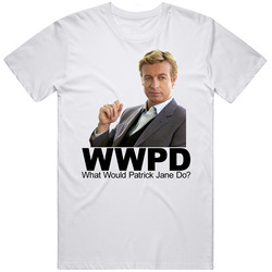 The Mentalist What Would Patrick Jane Do Retro Unisex Classic Tee T Shirt