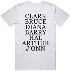 Justice League Retro Unisex Classic Tee T Shirt