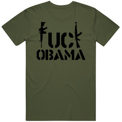 Anti Obama Pro Gun 2nd Amendment Ar15 Semi Auto Riffle Retro Unisex Classic Tee T Shirt