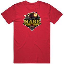 Mask Retro Cartoon Retro Unisex Classic Tee T Shirt