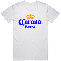 New Corona Extra Beer Vintage Standard Adult White T- S To 5xl Retro Unisex Classic Tee T Shirt