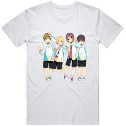 Free 18w Retro Unisex Classic Tee T Shirt