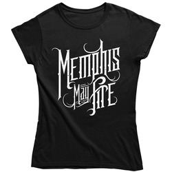 Tee Memphis May Fire MMF American Metalcore Band Womens T-Shirt Size S - 2XL Retro Unisex Classic Tee Ladies T Shirt
