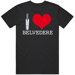 I Love Belvedere Retro Unisex Classic Tee T Shirt