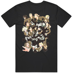 Shingeki 47bl Retro Unisex Classic Tee T Shirt