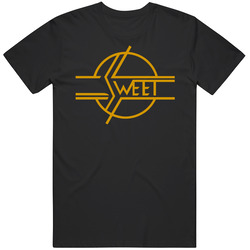Sweet Band Logo Black Retro Unisex Classic Tee T Shirt