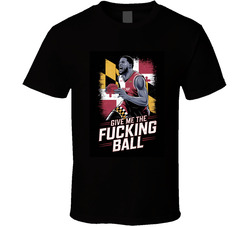 Derik Queen Give Me The F Ball T Shirt