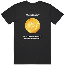 What Is Bitcoin Vintage Unisex Classic T Shirt