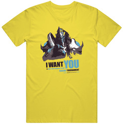 I Want You (yellow) Vintage Unisex Classic T Shirt