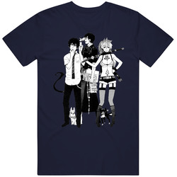 Ao No Exorcist Anime  01nv Vintage Unisex Classic T Shirt