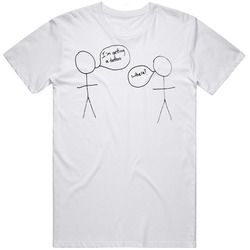 Stick Man Tattoo Vintage Unisex Classic T Shirt