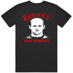 Wayne Rooney Is My Homeboy Shirt! Manchester United! Football Vintage Unisex Classic T Shirt