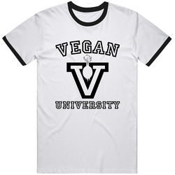 Vegan-u-1.0-blk Vintage Unisex Classic T Shirt