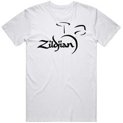 Tee Zildjian Music Drum Drumset Snare Maple Music White T-Shirt Size S-6XL Vintage Unisex Classic T Shirt