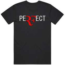 Roger Federer Perfect Tennis Logo Tee Vintage Unisex Classic T Shirt