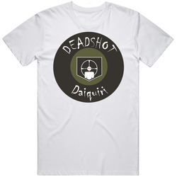Deadshot Daiquiri White T-Shirt 100% Cotton COD Black Ops ZOMBIE PERK Vintage Unisex Classic T Shirt Deadshot Daiquiri White T-Shirt 100% Cotton COD Black Ops ZOMBIE PERK Vintage Unisex Classic T Shirt
