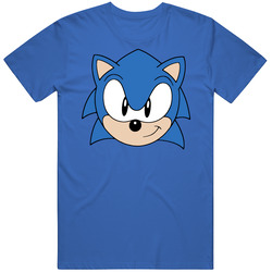 Sonic The Hedgehog Sega Big Face Vintage Unisex Classic T Shirt