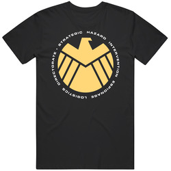 T-Shirt S.h.i.e.l.d. Shield Espionage Marvel The Avengers Logo Tee Vintage Unisex Classic T Shirt