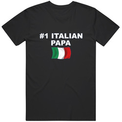 #1 Italian Papa Vintage Unisex Classic T Shirt