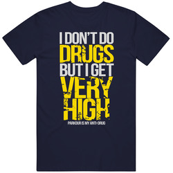 Parkour - I don't do Drugs but I get very high! Vintage Unisex Classic T Shirt