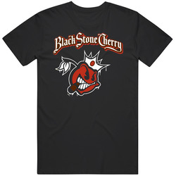 T-Shirt Black Stone Cherry Heavy Metal Rock Band Music Tee Vintage Unisex Classic T Shirt