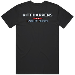 Kitt Happens Knight Rider Parody Vintage Unisex Classic T Shirt