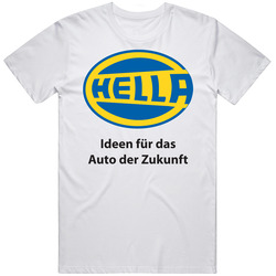 Hella German Audi Vw Bmw Racing Car Parts T- Vintage Unisex Classic T Shirt