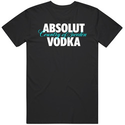 Vodka Absolut Black Vintage Unisex Classic T Shirt