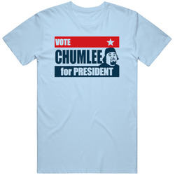 New Vote Chumlee For President Funny Light Blue Vintage Unisex Classic T Shirt