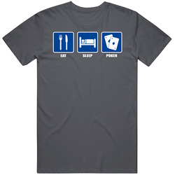 New Eat Sleep Poker Wsop Las Vegas Vintage Unisex Classic T Shirt