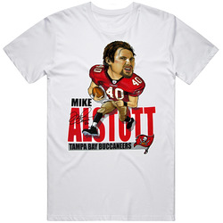 Mike Alstott Tampa Bay Caricature Football Vintage Vintage Unisex Classic T Shirt